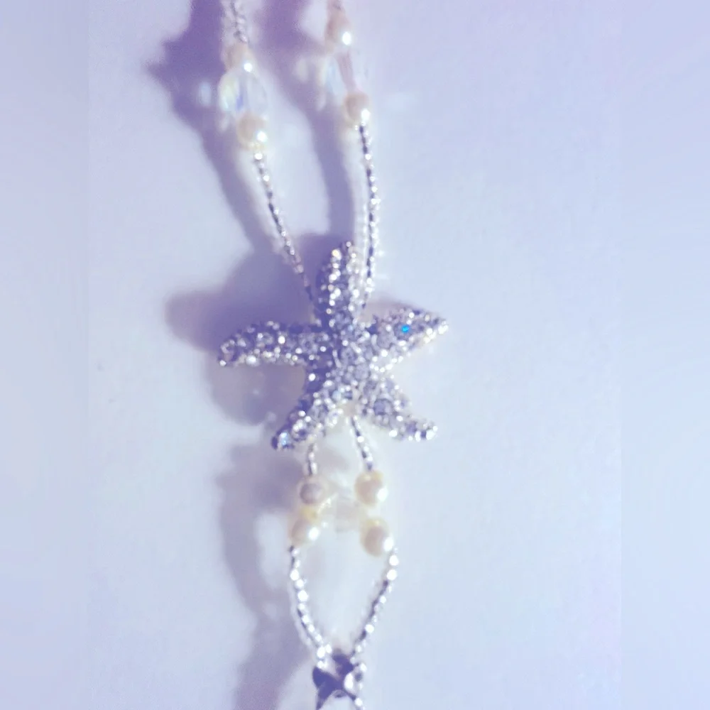 Handmade nwot rhinestone